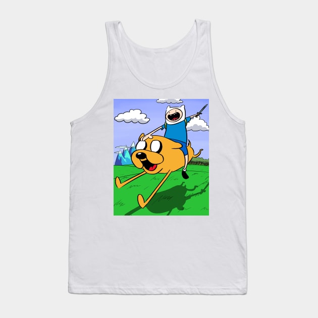 Adventure Time Tank Top by MunMan